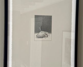 "Through Thick and Thin," 2013, Pencil Drawing Signed Sandy Smith Garces