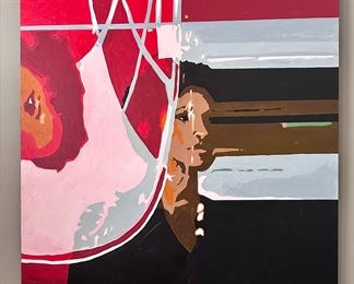 Oil on Canvas, Signed Rinze Van Brug