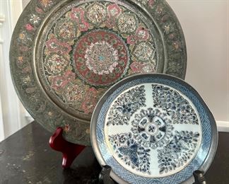 (2) Decorative Plates