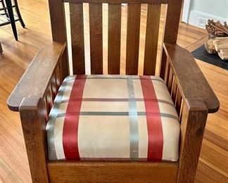 Mission Style Oak Rocking Chair