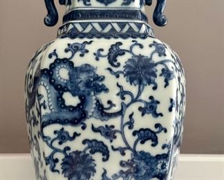 Blue & White Vase