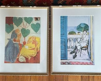 Framed Matisse Prints