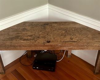 Rustic Corner Table