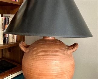 Pottery Lamp
