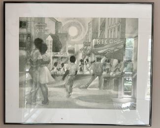 Signed Tom Feelings Print