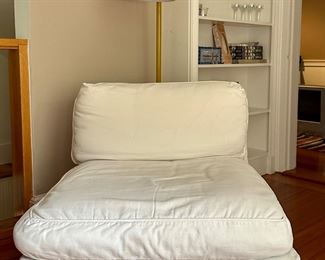 (2) Slipcovered Chairs