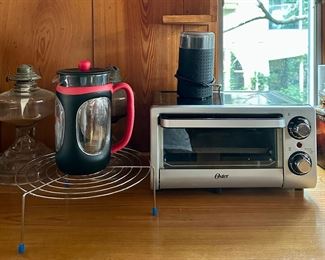 Bodum French Press & Oster Toaster Oven