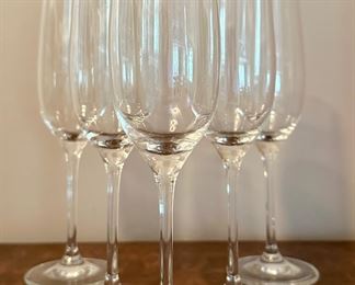 (5) Champagne Flutes