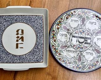 Seder Plates