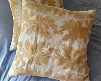 (2) Down Pillows
