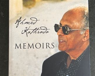 Autographed Ahmed Kathrada Memoirs Book