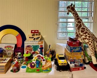 Assorted Toys, Puzzles, Games