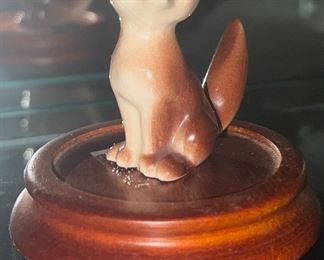 fox on a pedestal 