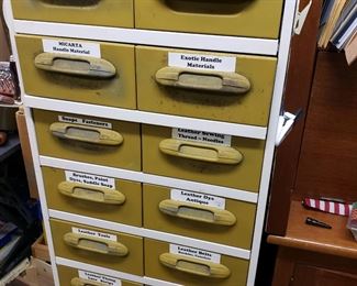 Knife making STUFF inc Stains, rare woods, Leather straps, oh my