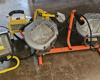 LOT OF WORK LIGHTS