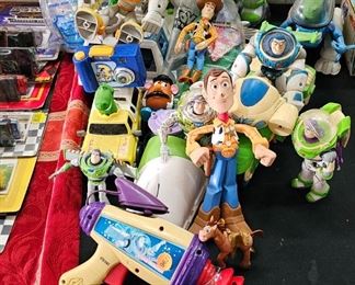 LOT OF TOY STORY TOYS