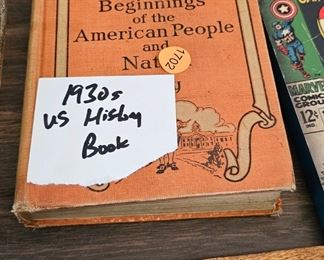 1930'S U. S. HISTORY BOOK