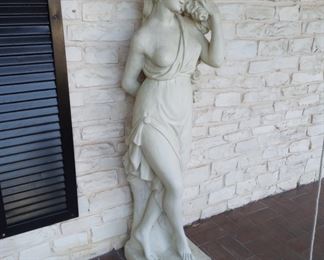 5 ft cement garden statue