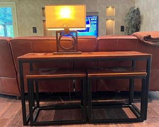 SOFA TABLES AND LAMPS