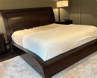 KING BED IS FOR SALE BUT MATTRESS AND RUG ARE NOT