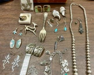 Sterling silver jewelry (SOME SOLD)