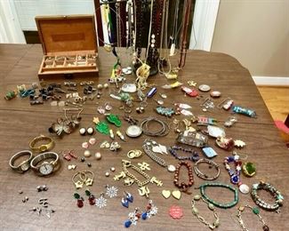 Costume jewelry (SOME SOLD)