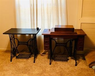 Singer Sewing Machine table / cabinets
