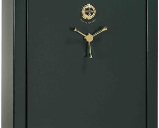 Liberty Gun Safe (empty), it's massive and very heavy, must bring equipment and manpower to move and load.