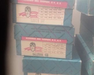 8 Madame Alexander dolls