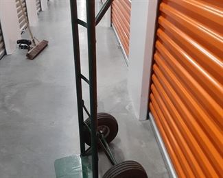 Green metal furniture dolley 