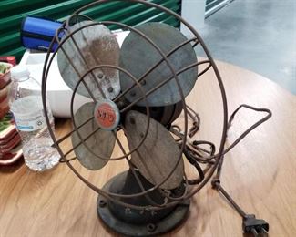 Vintage cage fan, all original wiring 