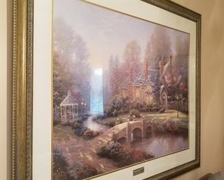 Print by Thomas Kinkade