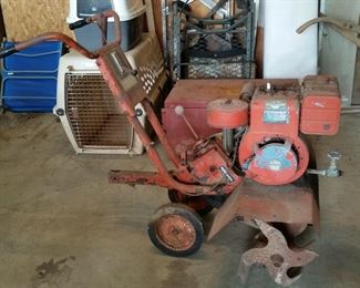8 hp garden tiller