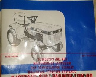 Owner's manual for the Ford YT 16