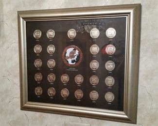 National Wild Turkey Federation coin collection 1976-2000
