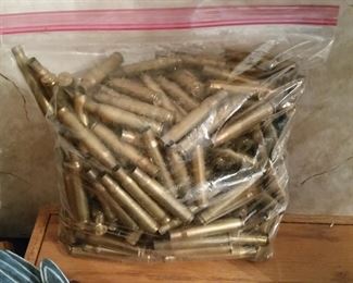 Bag of 250 once fired .30-06 brass