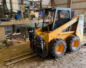 Mustang 2060 Diesel Skid Loader with Attachments