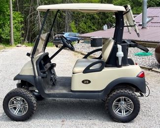 TurnClub Car Electric Golf Cart with Lift Kit