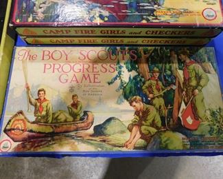The Boy Scouts Progress game