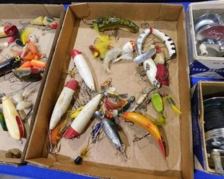 Vintage fishing lures