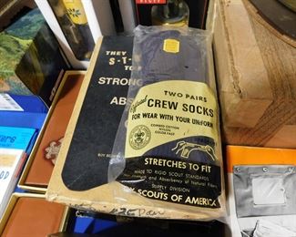 Boy Scout Crew socks