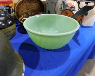 Fire king Jadeite bowl