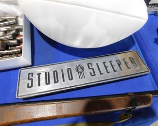 Studio sleeper train sign