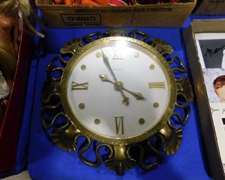 Mid Century wall clock