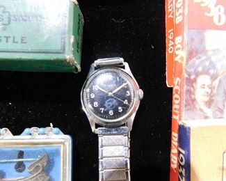 Vintage scouting wrist watch