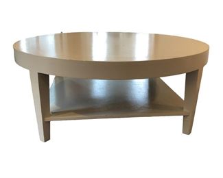 $225 USD      Round White Coffee Table w Lower Shelf HR177-36    Bring home the classic design 4 Legs Coffee Table. Its round silhouette features tapered legs along with a square bottom shelf.   2 tier storage coffee table with round top, providing spacious space. The square bottom shelf gives you extra space to store magazines and toys, etc.  
Dimensions: 48 x 19"H
Condition: Very good condition
Local pick up Lorton VA.  Contact us for shipper suggestions.     https://goodbyhello.com/products/round-white-coffee-table-hr177-36?_pos=19&_sid=3333667cf&_ss=r