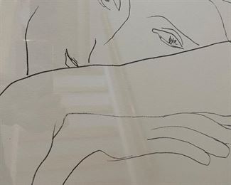 Matisse print " sleeping model" $95.