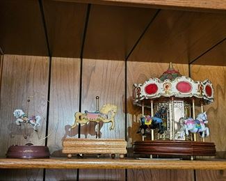 Carousel horses