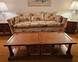 Sofa and coffee table
