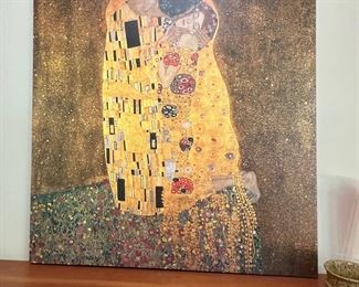 “THE KISS” - By Gustav Klimt canvas print